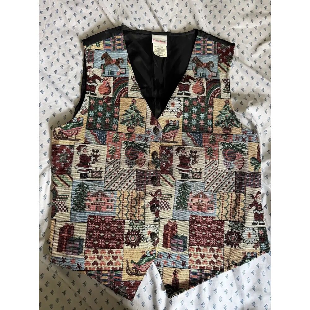 Bobbie Brooks Vintage Christmas Vest